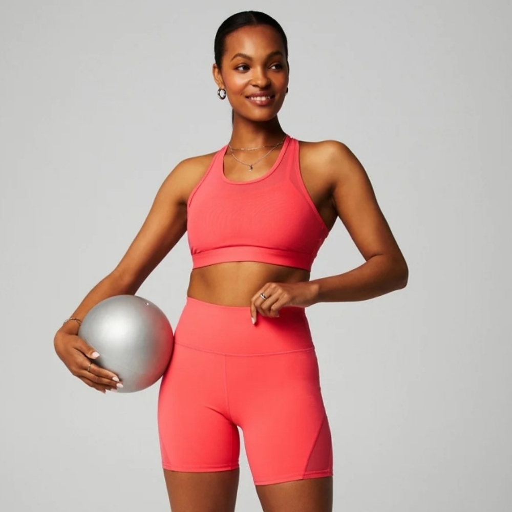 NWT Fabletics 2 piece coral outfit - Picture 2 of 11